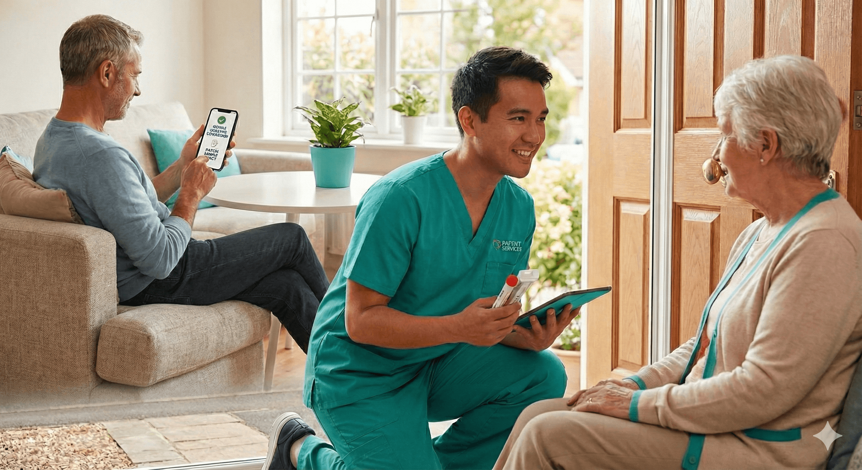 Home visit sample collection services